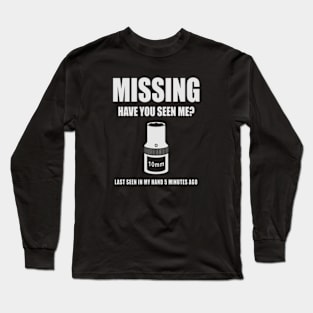 Missing 10 mm Socket Long Sleeve T-Shirt